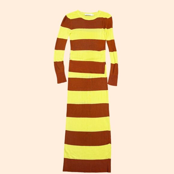 Zimmermann Striped Maxi Skirt Set - Picture 1 of 9